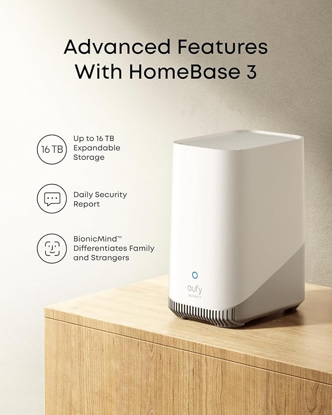 eufy SoloCam E42, 4K Security Camera Wireless Outdoor, Solar Powered, AI Motion - Image 9