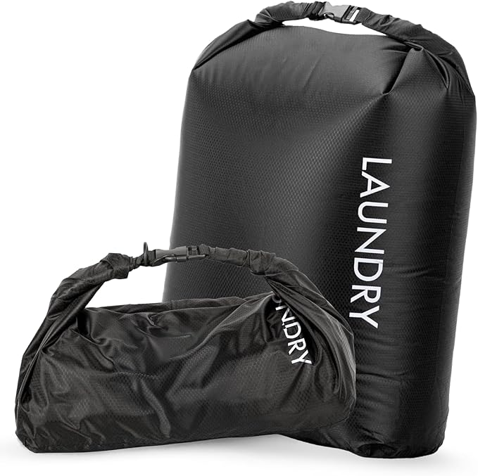 Travel Laundry Bag, Vacuum Compression Dirty Clothes Travel Bag Waterproof Wet by Scandihome