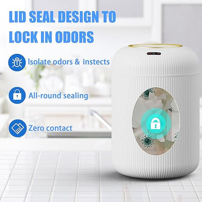 URALFA Motion Sensor Trash Can - Image 3