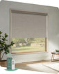 Yoolax Motorized Blinds with Remote, Automatic Roller Shades Cordless Electric by Yoolax