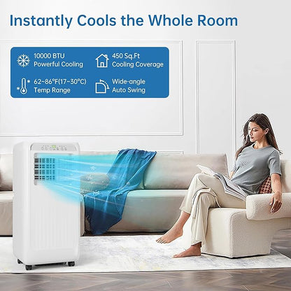 Portable Air Conditioners, 10000 BTU Cooling Capacity - Image 5