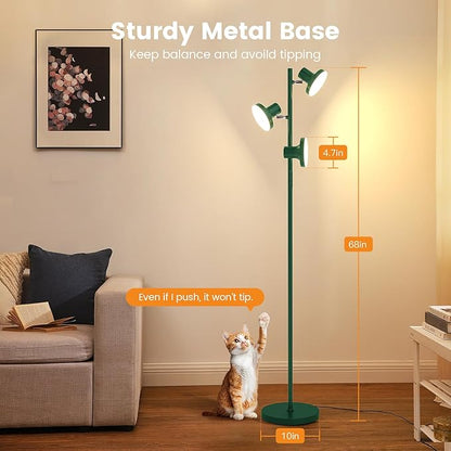 SIBRILLE 36W LED Tree Floor Lamp, Modern Dimmable Standing Lamp - Image 7
