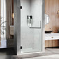 Bathroom Frameless Shower Door 36" W*72" H, 5/16" Clear Tempered Glass Hinged by Danmeiwying