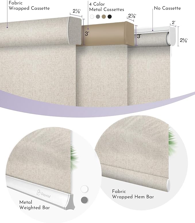 Graywind Motorized Light Filtering Shades Compatible - Image 6