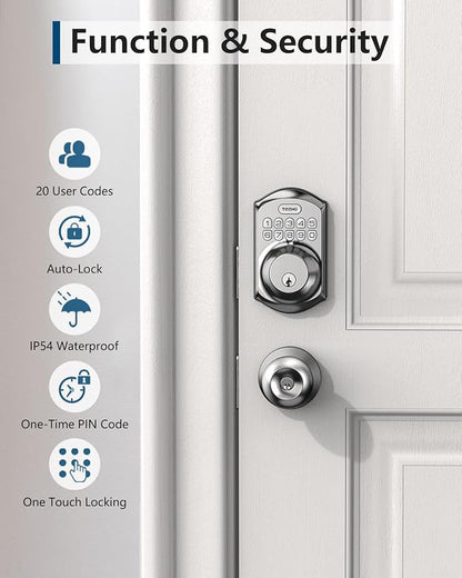 TEEHO TE001 Keyless Entry Door Lock - Image 6