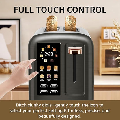 SEEDEEM Toaster 2 Slice, Real Touch Screen - Image 4