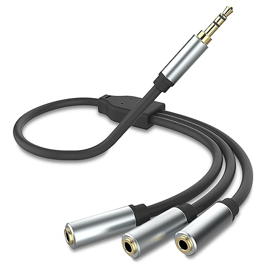 sovunis 3.5mm Stereo Audio Splitter Cable by sovunis