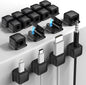 18 Pack Magnetic Cord Organizer Holder, Strong Adhesive Desk Cable Management by Costop