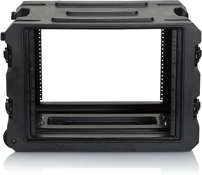 Gator Cases Pro Series 19" Depth 8U Rolling Rack Case - Image 9