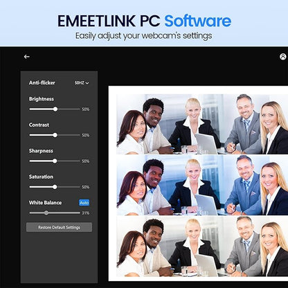 EMEET 1080P Webcam, C960 Web Camera - Image 6