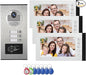 ANJIELO SMART Wired Video Multifamily Apartment Intercom System, by ANJIELOSMART