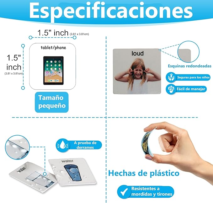 Visual Communication Book, 162 ASD Photo Picture Cards: Autism Language - Image 7
