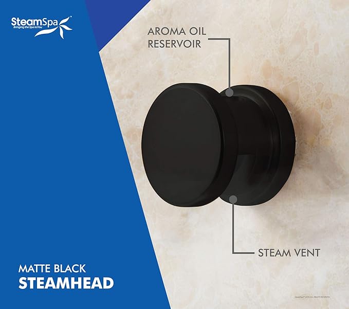 SteamSpa Executive 12 KW QuickStart ACU-Steam Bath Generator Package - Image 5