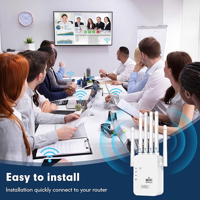 WiFi Repeater, WiFi Extender Signal Booster - Image 2
