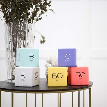 mooas Cube Timer, Timers Cube Flip Block Timers Productivity Gravity Sensor - Image 6