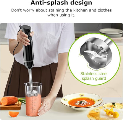 Bonsenkitchen Hand Blender, Immersion Blender - Image 5