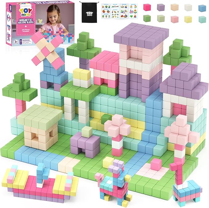 TOY Life 104 Pcs Magnetic Blocks by TOYLife