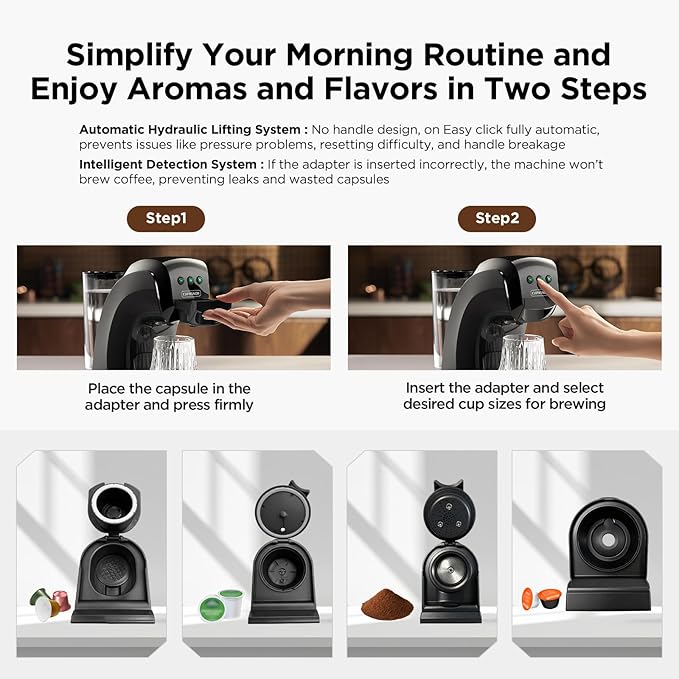 Warriors1 Coffee Maker for Keurig K Cup pod, Espresso Machine for Nespresso - Image 6