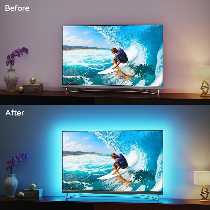 Led Lights for TV 82 85 86 90 95 Inches, 21Ft TV Led Backlight for TV Home - Image 6