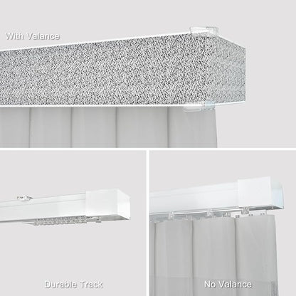 Blindify Motorized Sheer Vertical Blinds, Light Filtering Smart Rechargeable - Image 4