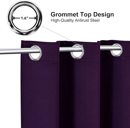ChrisDowa Blackout Curtains 102 Inches Long - Image 2