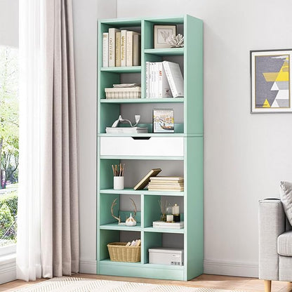 IOTXY Wooden Open Shelf Bookcase - Image 2