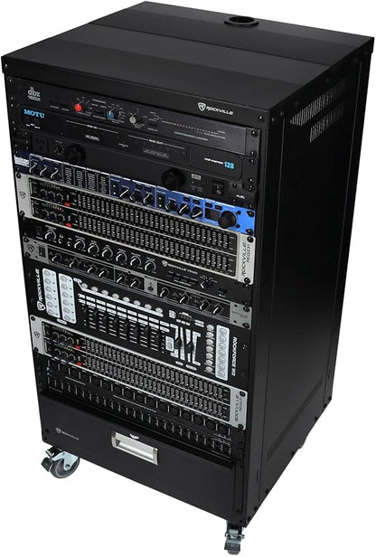 Rockville RR18U 18U Live Sound/Recording Studio Rack Case - Image 5