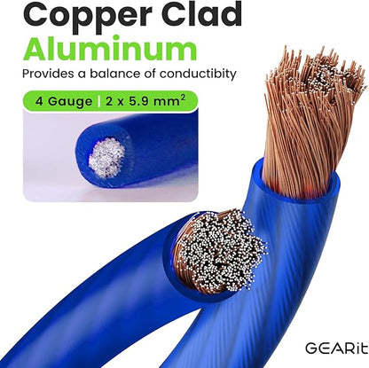 GEARit 4 Gauge Wire Copper Clad Aluminum CCA - Image 2