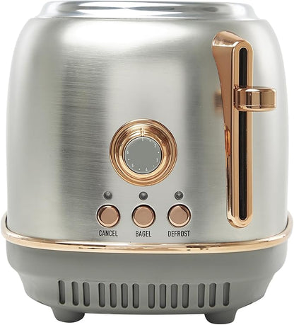 Haden Heritage 2 Slice Wide Slot Stainless Steel Toaster - Image 8