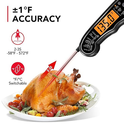 TEMOLA Meat Thermometer, Instant Read Food Thermometer - Image 3