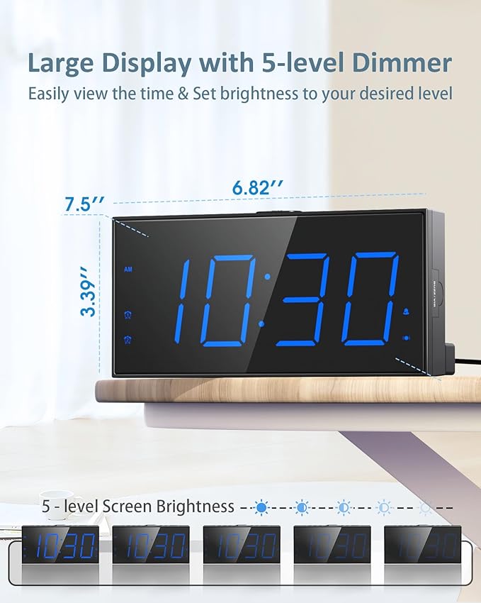 Roxicosly Loud Alarm Clock - Image 4