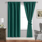 JIUZHEN Forest Green Curtains for Bedroom by JIUZHEN
