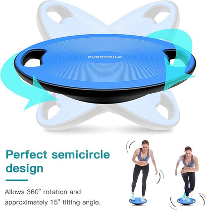 EVERYMILE Wobble Balance Board, Exercise Balance Stability Trainer Portable - Image 3