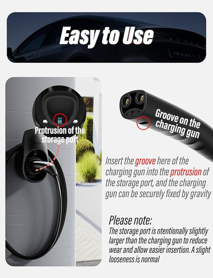 BMZX for Tesla Charger Holder Charging Cable Organizer - Image 4
