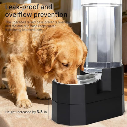 Sfozstra Elevated Dog Water Dispenser: 9L Gravity Auto Refill -Senior & - Image 6