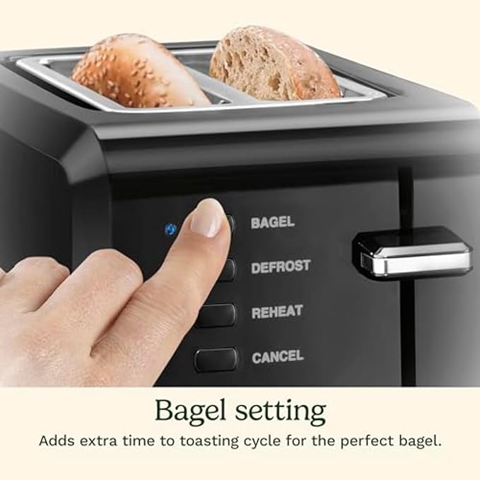 Cuisinart CPT-122BK 2-Slice Compact Plastic Toaster - Image 3