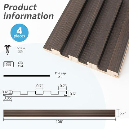 Art3d Slat Wood Wall Paneling for Interior and Ceiling Decoration - Image 4