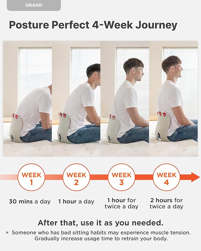 Curble GRAND 2PACK – Ergonomic Chair Back Support, Lumbar Support - Image 4