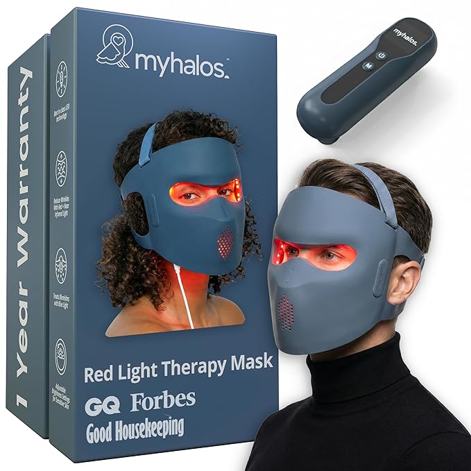 myhalos® Red Light Therapy Face Mask by myhalos