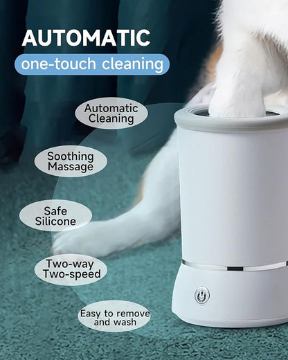 Automatic Dog Paw Cleaner for Dogs，Electric Dog Foot Paw Washer Cup and - Image 3