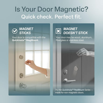 REGAL estate Magnetic Top Down Bottom Up Door Shades, White, 25 x 72 in | Strong-hold MagMount, Thermal insulation, Adjustable privacy for steel doors, Light filtering, Cordless cellular shade