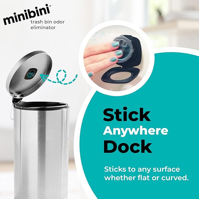 Flint Minibini Trash Can Deodorizer and Odor Eliminator, Garbage Can Air - Image 3