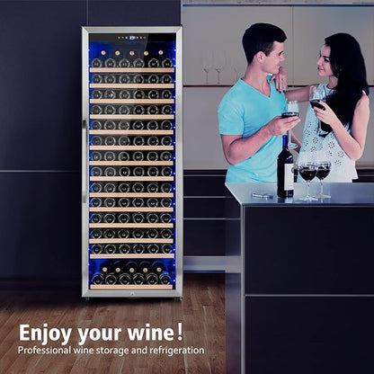 Wine Cooler Refrigerator, 179 Bottles Professional Wine Fridge - Image 7
