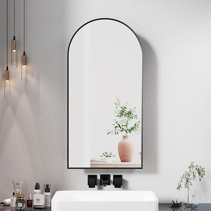 Black Arched Medicine Cabinet - Image 8