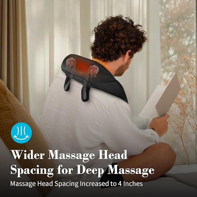Neck Massager with Heat for Pain Relief - Image 3