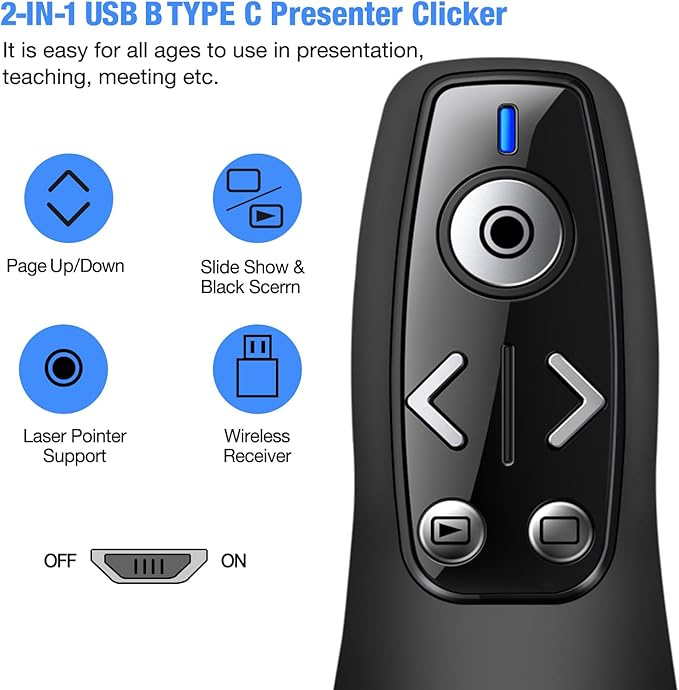 ELISWEEN Wireless Presenter - Image 2