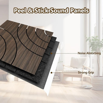 ARMURO 4 Packs Acoustic Wall Panels - Image 4