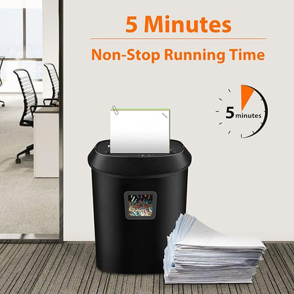 Paper Shredder 14-Sheet Cross-Cut Shredder - Image 8