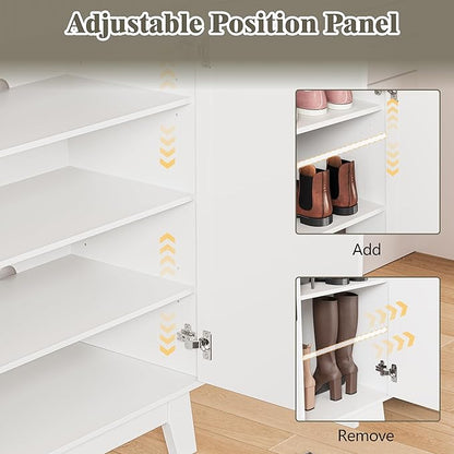 Shoe Cabinet Storage for Entryway - Image 4