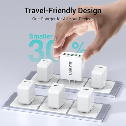 50W USB Wall Charger Block, Android Phones - Image 5